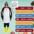 thumbnail image 3 of Disfraz de pingüino Spunicos para hombre, fiesta de Halloween y adulto, talla grande, 3 of 3