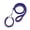 Lavender Blue, variant on Eight strand nylon woven dog collar leash set anti burst p chain for small medium large dogs daily walking