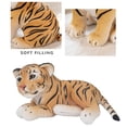 thumbnail image 6 of Cute Simulation Jungle Animal Tiger Plush Doll Toy Gift for Children Living Room Bedroom, 6 of 21