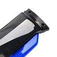 thumbnail image 5 of Glossy Black + Blue Lip Car Front Bumper Splitter Lip Diffuser Spoiler Body Kit, 5 of 5