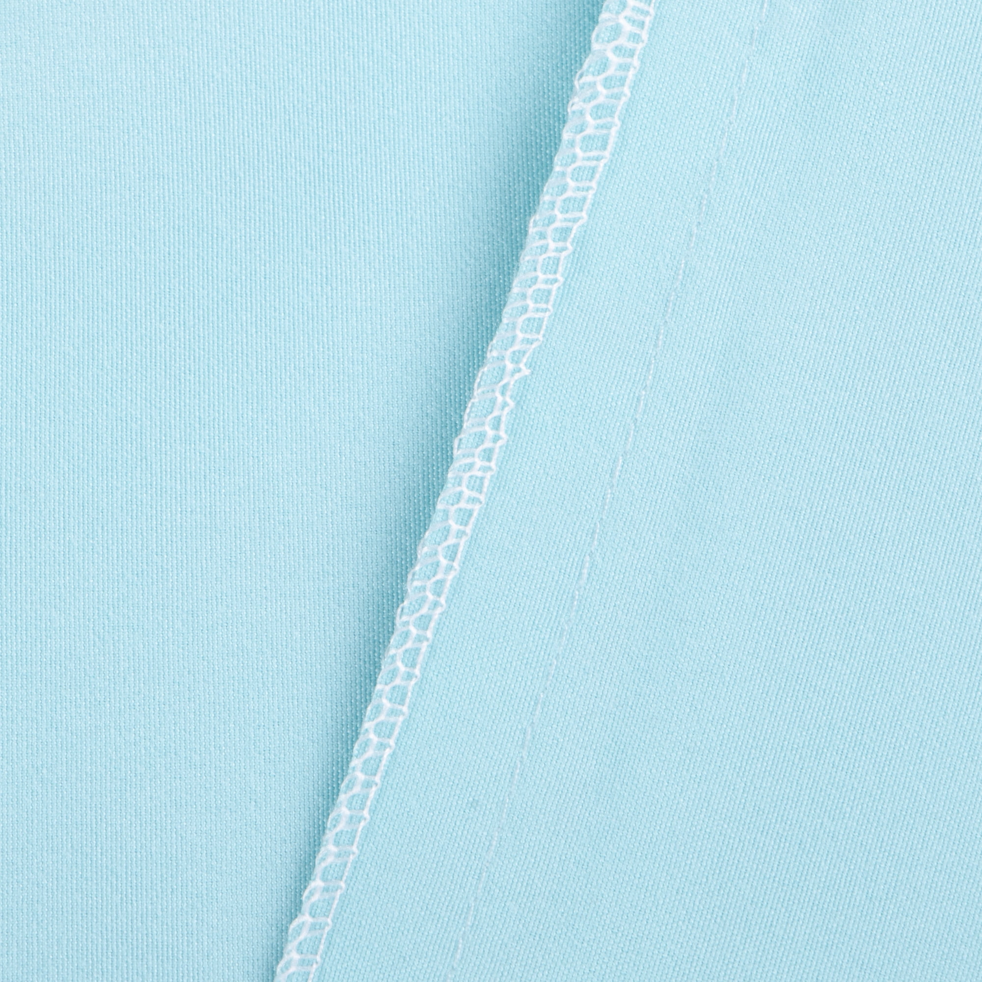 Flxxie Microfiber Toddler Sheet Set, Soft Crib Fitted Sheet Flat Sheet and Envelope Pillowcase, Baby Bedding Sheet & Pillowcase Sets, Aqua, 3 Piece
