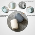 thumbnail image 2 of Yuarrent Taza de estofado de comida de acero inoxidable de 250 ml, contenedores grandes, fiambrera de bolsillo, termos de vacío térmicos, buen sellado, Decoración del hogar Negro Yuarrent HA023981-01, 2 of 6