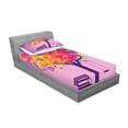 thumbnail image 2 of Ambesonne Tree Fitted Sheet & Pillow Sham Set, Colorful Leaves Swing Art, Twinxl, Multicolor, 2 of 2