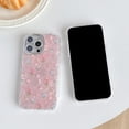 thumbnail image 6 of Cute Tulip Flowers Bow Shell Pattern Phone Case Compatible with iPhone Case (White,iPhone 13), 6 of 6