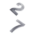 thumbnail image 1 of 2 Pegatinas De Señal De Número De Dirección De Buzón De Puerta Zulema 2 Y 7, 1 of 8