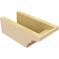 thumbnail image 5 of Ekena Millwork 6"W x 4"H x 12"L Monterey Woodgrain TimberThane Rafter Tail, Primed Tan, 5 of 6
