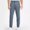 #Dark Gray, variant on DPTALR Men's Solid Color Mid Waist Tapered Button Pants with Pockets for Business and Daily Wear, Army GreenL