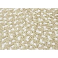 thumbnail image 3 of Colonial Mills 2' x 10' Sage Green and White Reversible Oval Braided Area Throw Rug, 3 of 3