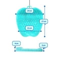 thumbnail image 2 of Shower Foot Scrubber Brush Cleaner Massager Exfoliating Massage Mats Dead Skin Massage Pad, 2 of 7