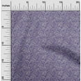 thumbnail image 2 of oneOone Cotton Cambric Purple Fabric Asian Floral Block Quilting Supplies Print Sewing Fabric By The Yard 42 Inch Wide, 2 of 5