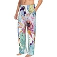thumbnail image 3 of Kdxio Cactus Print Men's Sleep Pajama Pant Lounge Pants with Pockets, 3 of 8
