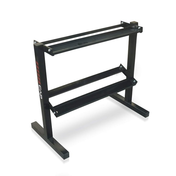 CAP Barbell RK-24D-2J 24†Dumbbell Storage Rack, Black