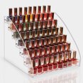 thumbnail image 4 of SOPOTUTU Clear Acrylic Nail Polish Storage Organizer with Stylish Layered Design, 4 of 8