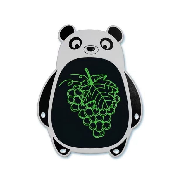 Tableta de escritura LCD de 8,5 pulgadas, tablero de dibujo colorido, tablero de dibujo electrónico, almohadilla de dibujo para niños, juguetes educativos y de aprendizaje para niños (Panda
