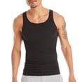 thumbnail image 2 of Camisetas sin mangas Hanes de algodón para hombre, paquete de 6 unidades, que absorben la humedad, 2 of 7