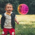 thumbnail image 5 of Milisten Inflatable Rainbow Volleyballs Beach Ball Sports Pool Ball Indoor and Outdoor Playing Inflatable Ball, 5 of 5