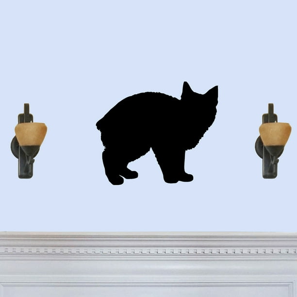 Download Manx Cat Breed Silhouette - Beautiful Solid Steel Home ...