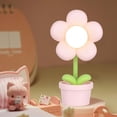 thumbnail image 4 of LINLIN Night Light Kids,Mini Cute Flower Night Lights,Creative Bedside Lamp Adjustable Cute Flower Ambient Light Night Lamp,Baby Night Light for Kids Boys Girls Childrens Students Gift, 4 of 7