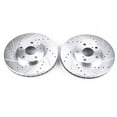 thumbnail image 2 of Power Stop Front Pair of Drilled and Slotted Brake Rotors JBR716XPR, 2 of 4