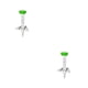 thumbnail image 2 of Tee de Golf Advancent Golfs Ball Verde 2Conjunto, 2 of 6