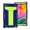 thumbnail image 2 of Galaxy Tab A 10.1 2019 Case T510 T510, Allytech Heavy Duty Protection Multi Angle Viewing Stand Shockproof Kids Friendly Rugged Back Cover Case for Samsung Galaxy Tab A 10.1" 2019, Navyblue/Olivine, 2 of 4