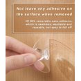 thumbnail image 3 of Visland 2PCS Clear Cabinet Drawer Knobs, Self-Adhesive Diamond Crystal Shaped Pulls Handles for Wardrobe,Kitchen Cupboard,Bathroom Dresser, Furniture Door Window, 3 of 6