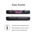 thumbnail image 6 of Mignova Galaxy A50 Space/A30/A20 Case,Heavy-Duty Shockproof Full Body Protection Rugged Hybrid Case with Rotating Belt Clip and Bracket for Galaxy A50 Space/A30/A20 case(Rose red), 6 of 7