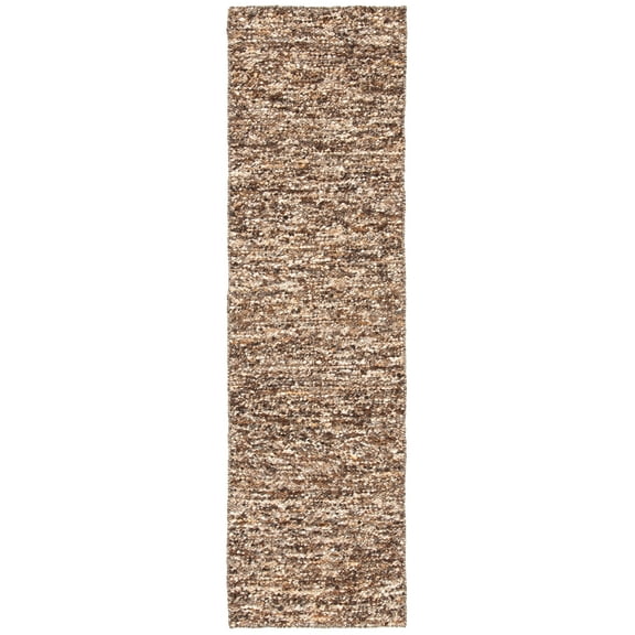 SAFAVIEH Natura Alexanndria Solid Runner Rug, Beige/Taupe, 2'3" x 8'