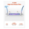 thumbnail image 3 of UV Water Purifier 6GPM 25W - Ultraviolet Water Filter System, 3 of 7