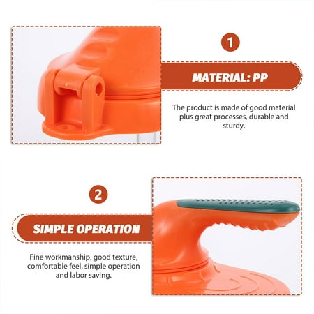 

Dumpling Presser Mold Plastic Dumpling Skin Presser Practical Dough Presser Kitchen Gadget