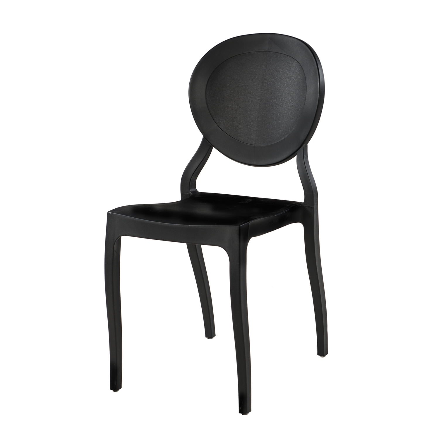 Commerical Seating Products RPP BLK Emma Armless Black Chairs
