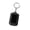 Black, variant on Small Solar Power Flashlight Keychain Practical Key Holder Plastic Texture for Outdoor Enthusiasts and Everyday Use