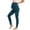 Dark Blue, variant on MEZZALL Women Maternity Pregnant Yoga Pants Solid Color High Waisted Seamless Pregnant Base Pants Tight Fitting Sports Pregnant Pants Relaxed Fit Trousers