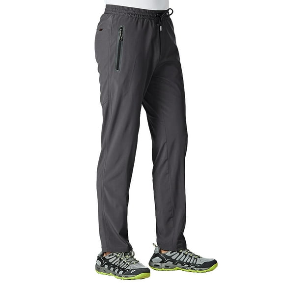 Pantalones TBMPOY para hombre, viajes, senderismo, secado rápido, cortavientos, 3XL