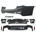 thumbnail image 3 of Ikon Motorsports Compatible with 17-20 BMW G30 to M5 Style Conversion Kit Front Rear Bumper Fender Side Sill, 3 of 7