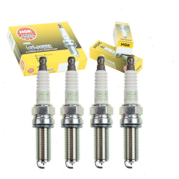 4 pc NGK G-Power Spark Plugs compatible with Hyundai Veloster 1.6L L4 2013-2014