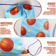 thumbnail image 4 of Party Favors Basketball Bluegogo, 60 unidades, con bolsa con cordón, 4 of 6