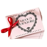 20pcs DIY Love Coupon Book Smooth to Touch and Durable Romantic Gift For Couples Spouse  Red