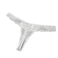 thumbnail image 6 of MuZeFu Lace G String Thongs for Women Sexy Underwear 2 Sets Of Women Lace Underwear Black+white, 6 of 9