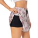 thumbnail image 1 of Balery Strawberry Cake Pantalones cortos deportivos para mujer con forro y dos bolsillos, elásticos, para entrenamiento, gimnasio, yoga-Small, 1 of 7