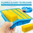 thumbnail image 3 of Silicone Butter Mold with Lid, Walfos Non-Stick Butter Tray Fits Standard Butter Stick Size, Large Cavity Butter Maker Holds 8 Tablespoons Butter, Ideal For Butter, Soap Bar, Brownie, Cake, 3 of 7