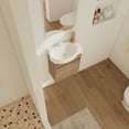 thumbnail image 6 of Soft Close Doors Bathroom Vanity With Sink,16 Inch For Small Bathroom, 6 of 9