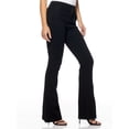 thumbnail image 5 of Sofia Jeans by Sofia Vergara Women’s Carmen High-Rise Pintuck Flare Trouser Jeans, 5 of 7