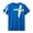 Blue, variant on Gyexs Christian Shirts for Men Short Sleeve T-Shirts Casual Summer Fashion Clothes 2026 Black, Size XL