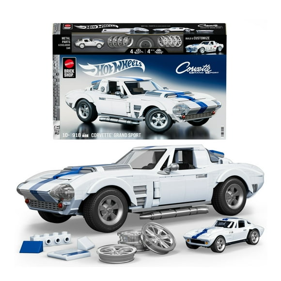 Juguete de Construcción Mattel Brick Shop Elite Corvette