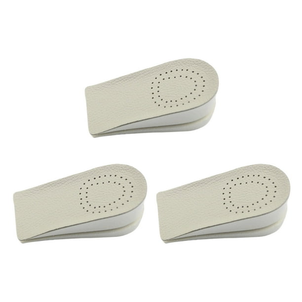 Maytalsory 3pair Cowhide Breathable Half Size Insoles Wear resistant And Comfortable And Even Load bearing Walmart
