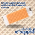 thumbnail image 3 of Vanilla Sugar Wafers, 20 Individual Packs, 8.46 oz Total Crispy Wafers with Vanilla Flavored Cream Lunchbox School Office Pantry Snacking Gourmet Party Treats, 3 of 7