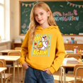 thumbnail image 2 of RMGVDSD Hoodies for Girls Graphic Pullover Hooded Sweatshirt for Kids Back To School and Daily Wear Soft Casual Hoodie Sweatshirts Fashionable Top 9-10 Years, 2 of 7