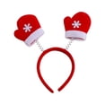 thumbnail image 1 of Toystoory Guante de astas de Navidad banda para el cabello Universal rojo de dibujos animados primavera diadema disfraz sombreros aro fiesta Kits de decoración para fiestas Guante, 1 of 6