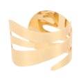 thumbnail image 1 of WHAMVOX Poignets Décoratifs Bracelet en Métal 1 Pcs Manchette Design Punk Accessoire de Mode Occasions Formelles, 1 of 8